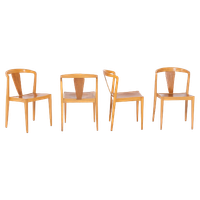 Set Of 4 Chairs / Stoel / Eetkamerstoel From 1960’s By Axel Larsson For Bodafors