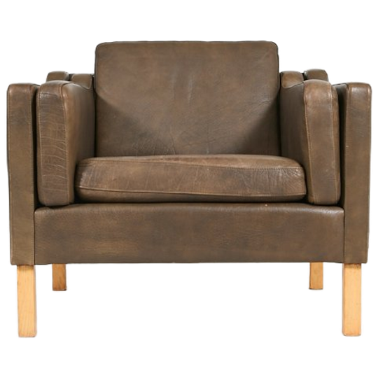 Vintage Danish Design Leather Armchair From Vemb, 1980’s 1