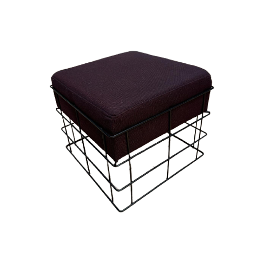 Verner Panton Square Wire Stool 1