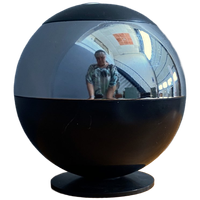 Chrome Round Ice Bucket 1970s