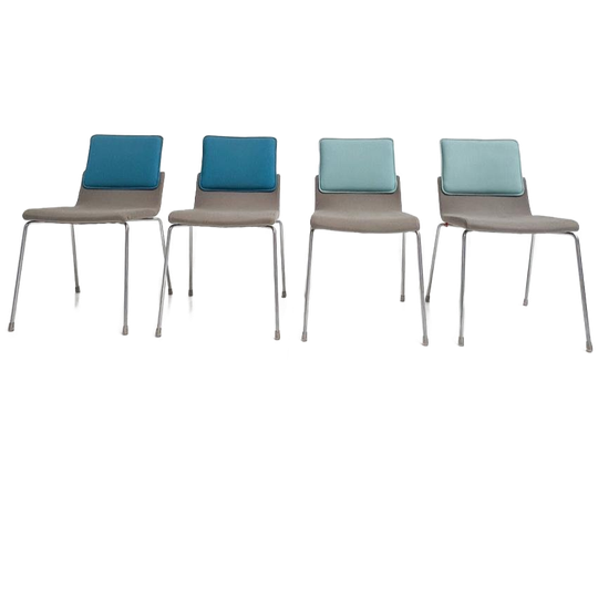 Set Van 4 Triennial Classic Stoelen Van Gispen, Na 2000 1