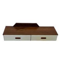 Vintage Wandkastje Wandrek Jaren 60 Teak