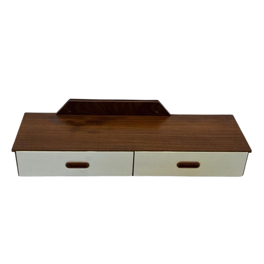 Vintage Wandkastje Wandrek Jaren 60 Teak 1