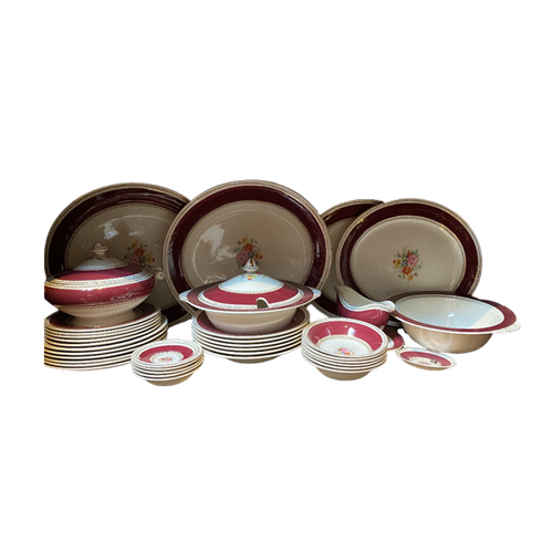 Vintage Engels Crown Ducal Porseleinen Servies, Borden Schalen Etc- Reliving