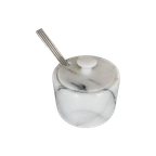Vintage Marble Sugar Bowl thumbnail 1