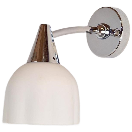 Vintage Circe Antonangeli Design Wandlamp Glas Metaal ‘80 1
