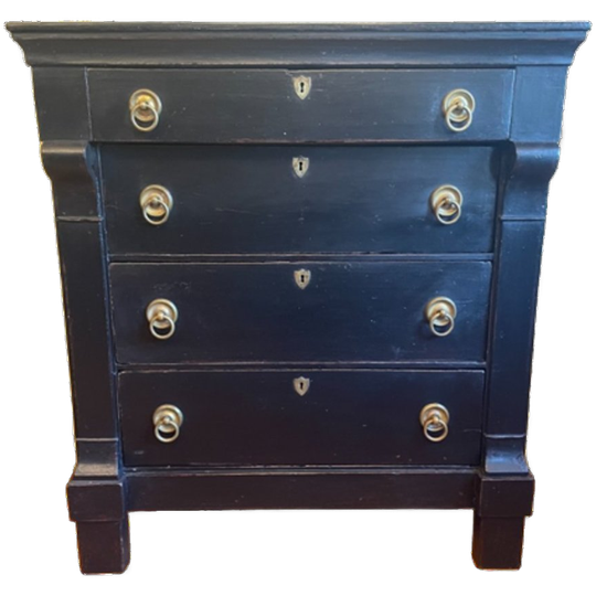 Hollandse Ladekast Commode Periode 1820-1830 1