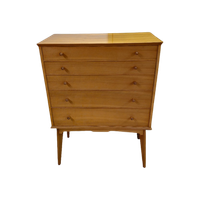 Vintage Alfred Cox Design Hoge Ladekast Ladekastje Kast Kastje