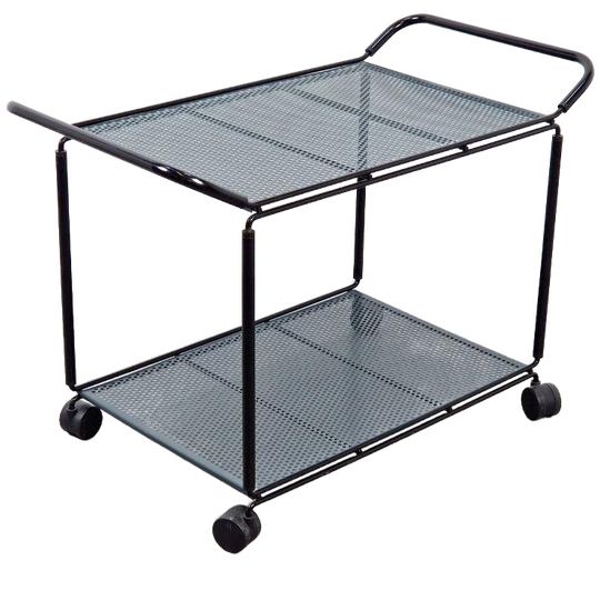 Vintage Kri Trolley Gammelgaard Bar Cart ‘80 Filigraan Tafel 1