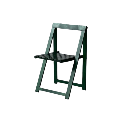 Vintage Klapstoel Retro Jaren 70 Design Folding Chair Groen