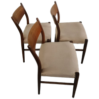 Design Eetkamerstoelen C. Braakman Type Sa 10 Voor Pastoe (jaren 50)
