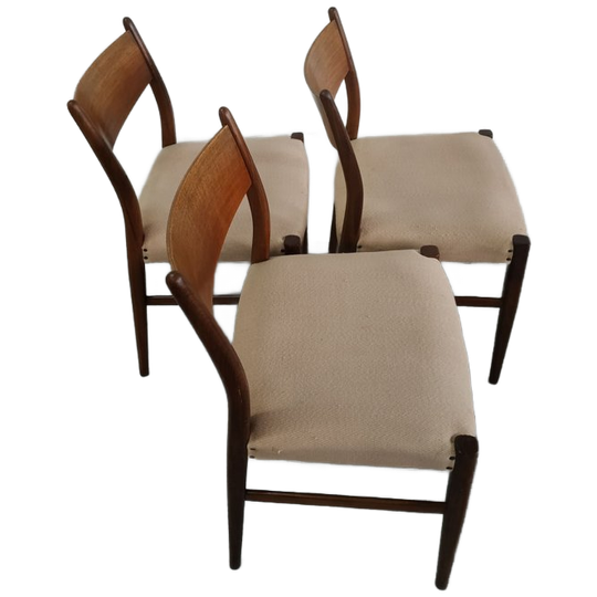 Design Eetkamerstoelen C. Braakman Type Sa 10 Voor Pastoe (jaren 50) 1