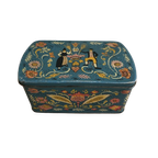 Vintage Zweeds Opbergblik Met Folkloristisch Dessin thumbnail 1