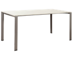 Ahrend 700 Tafel, Lichtgrijs Blad, 160 X 80 Cm, Antraciet Vast Hoogte Onderstel thumbnail 1