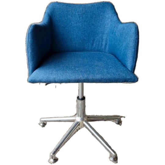 Retro Bureaustoel Verstelbaar Draaibare Stoel Draaistoel 1