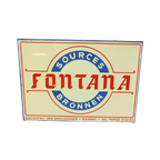 Metalen Reclamebord Fontana 1955 thumbnail 1