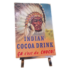 Poster, Belgisch Reclamekarton Voor Indian Cocoa Drink thumbnail 1