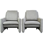 Set Van 2 Correcte En Uiterst Comfortabele Leolux Fidamigo Design Fauteuils thumbnail 1