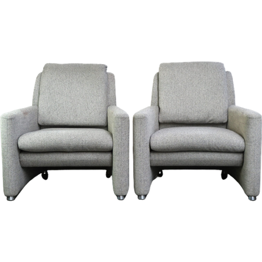 Set Van 2 Correcte En Uiterst Comfortabele Leolux Fidamigo Design Fauteuils 1