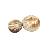 Duo Stenen Bollen (Calciet?)