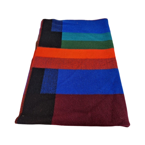 Røros Norway - Plaid - Multicolor - 100% Lamb Wool