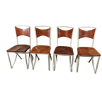 2 Vintage Design Eetkamerstoelen thumbnail 1