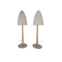 Vintage Mushroom Lampjes Space Age Design.