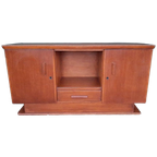 Art Deco Dressoir 154 Br Vintage Design Handig Kastje thumbnail 1