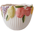 Vintage Bloempot Ribbel Fruit thumbnail 1