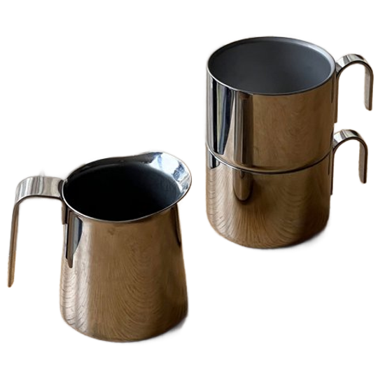 Vintage Stainless Steel Coffee Set 1