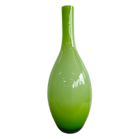 Limegroene Bol Vaas (Groot)