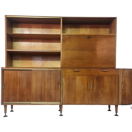 Mid-century Wandmeubel / Highboard / Dressoir – A.a. Patijn / Zijlstra – Jaren ’50 1