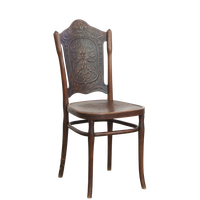 Originele Antieke Jacob En Josef Kohn Thonet Stoel Uit Begin 20e Eeuw Met Mooi Snijwerk
