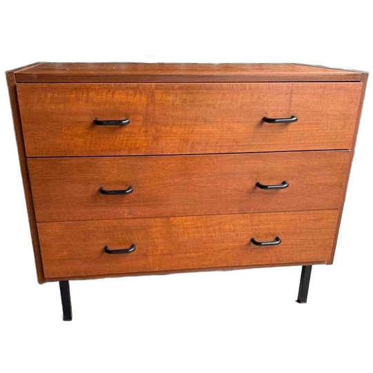 Vintage Simpla Lux Ladekast - Deens Design Teak 1