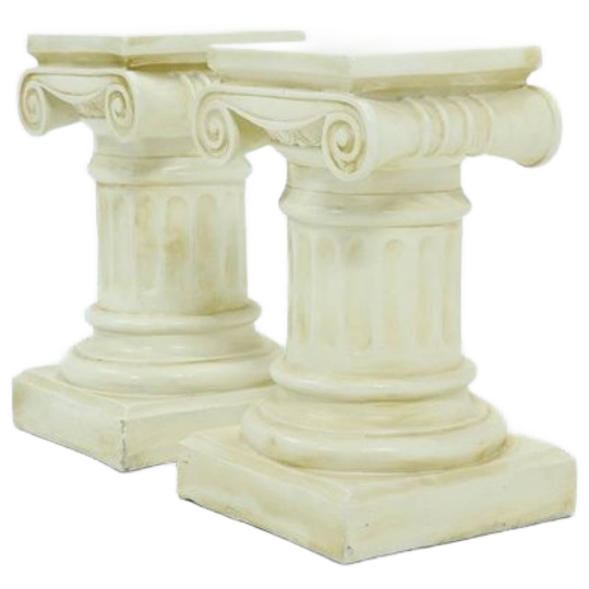 Set Memphis Stijl Neo Classical Side Tables 1980S 1