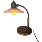 Jaren 30 Art Deco Bureau Lamp Notaris Lamp thumbnail 1