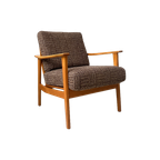 Vintage Houten Fauteuil thumbnail 1