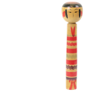 Grote Kokeshi Pop Xl Massief Hout Japan Showa Periode 37cm
