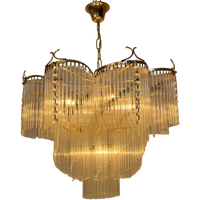 Vintage Regency Staafjes Kroonluchter Hanglamp