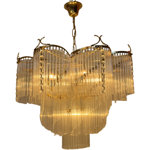 Vintage Regency Staafjes Kroonluchter Hanglamp