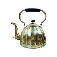 Vintage Geelkoperen Ketel / Messing