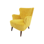 Artifort Theo Ruth Fauteuil Geel | Gele Fauteuil Fijne Rib thumbnail 1