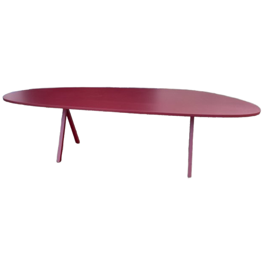 Studio Henk | Eettafel Customized Rood 1