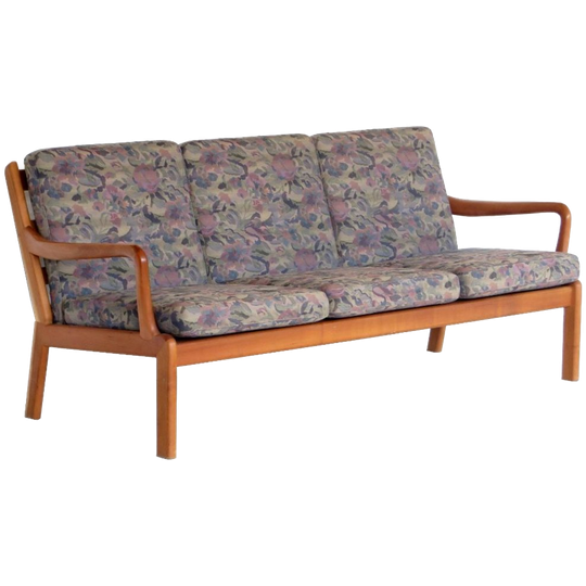 Vintage 3-zits Deense Design Bank Van L. Olsen & Son, 1960s 1