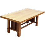 Cassina Grote Tafel Taliesin Type 2, Eettafel Leestafel Vergadertafel thumbnail 1