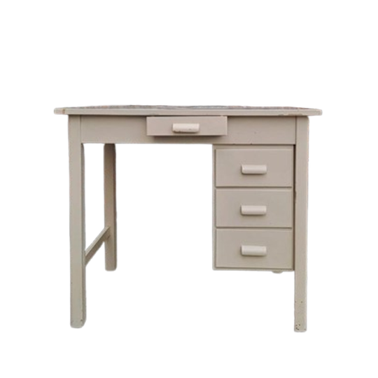 Retro Vintage Bureau, Werkplek, Desk, Schrijftafel, Tafel 1
