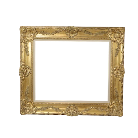 Prachtige Gouden Barok Stijl Lijst Klassiek Kader 84x74cm 1