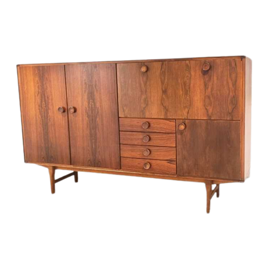 Rosewood Psr-130 High Board By Marten Franckena For <<<brand>>>, 1962 1