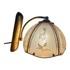 Hollywood Regency Rookglas Wandlamp thumbnail 1
