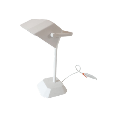 Strakke Witte Notaris Lamp Dokterslamp Desklight Bureaulamp